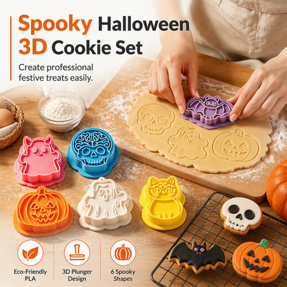 🎃💀 JETZT 50 % RABATT! Halloween-Mini-Totenkopf-Kuchenform – Süße und gruselige Halloween-Backwaren 🧁🖤