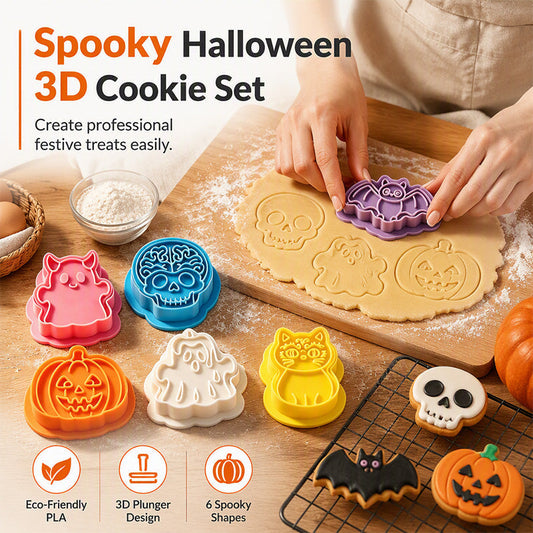🎃💀 JETZT 50 % RABATT! Halloween-Mini-Totenkopf-Kuchenform – Süße und gruselige Halloween-Backwaren 🧁🖤