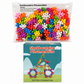 ❄️🧩 3D-Steckschneeflocken-Bausteine für Kinder – kreatives Bauen und Verbinden der Teile ✨