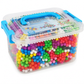 ❄️🧩 3D-Steckschneeflocken-Bausteine für Kinder – kreatives Bauen und Verbinden der Teile ✨