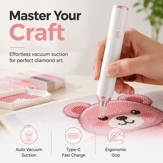 Electric Rhinestone Picker Pen for DIY Gem Art