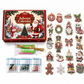24-Day Christmas Countdown Ornament DIY Kit