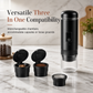 Handheld Portable Wireless Coffee Maker with Digital Display