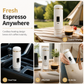 Handheld Portable Wireless Coffee Maker with Digital Display