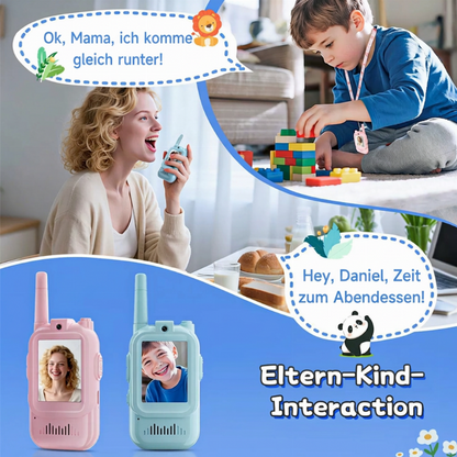 📹 50 % Rabatt 📡 Video-Gegensprechanlage für Kinder, ideal für Spiele im Freien 🎒