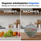 🧺 50% RABATT! 🍎 Obstkorb mit Deckel – Schützt & erhält die Frische ✨