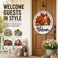 16PCS Interchangeable Welcome Sign for Front Door