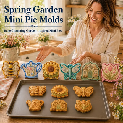🌻 Sonnenblumen-Mini-Pie-Form für zauberhaftes Frühlingsgebäck