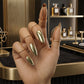 💍50 % RABATT! ✨ Avantgarde-Fingerschmuck Set – Metallische Nagelringe für einzigartige Looks, verstellbar & perfekt für Partys, Fotos und besondere Anlässe