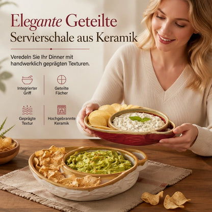 ✨50% RABATT NU! !✨Retro Keramik Auflaufform mit einzelnem Griff