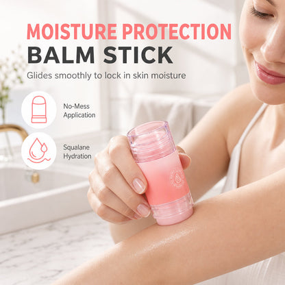 🔥FLASH SALE🔥 Feuchtigkeitsspendender Vaseline-Gel-Stick – Squalan & Hyaluronsäure, Anwendung ohne Hände – Für trockene Hände, Füße & Fersen – Pfirsich oder Orange – 35 g! 🧴✨