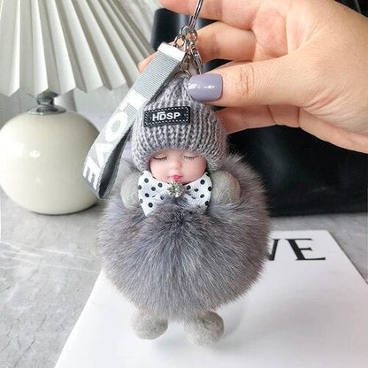 🧸 Flauschiger Plüschtier-Schlüsselanhänger – 1+1 GRATIS, doppelt niedlich