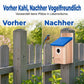 🔥50 % Rabatt🔥Wetterbeständiges Vogelhaus aus Holz für den Außenbereich