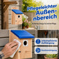 🔥50 % Rabatt🔥Wetterbeständiges Vogelhaus aus Holz für den Außenbereich