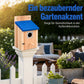 🔥50 % Rabatt🔥Wetterbeständiges Vogelhaus aus Holz für den Außenbereich