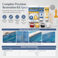 Reparaturset für Keramikfliesen und Marmor mit AB-Klebstoff, Schaber, Schleifpapier und Acryl zum Füllen von Rissen und Fugen