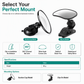 👀 Adjustable Convex Auxiliary Mirror