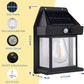 ☀️ Solar-Wandleuchte mit Bewegungsmelder – Helles Licht ohne Stromkosten!