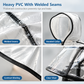 Verdickte, extra große, wasserdichte PVC-Abdeckung und Poncho für Senioren-Elektromobile und vierrädrige Elektrofahrzeuge