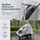 Verdickte, extra große, wasserdichte PVC-Abdeckung und Poncho für Senioren-Elektromobile und vierrädrige Elektrofahrzeuge