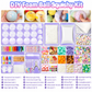 ⏳Zeitlich begrenztes Angebot⏳ DIY-Knetball-Bastelset – Squishy-Bälle selbst gestalten, mit weicher Füllung und langsamer Rückverformung, vier Setvarianten