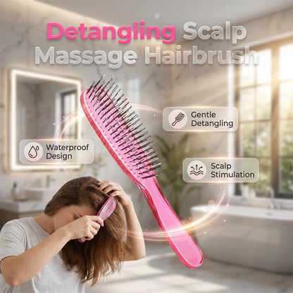 💆‍♀️✨Ein praktischer Kamm, der das Glätten, Massieren und Aufbauschen der Haare vereint und so die tägliche Haarpflege einfacher und angenehmer macht