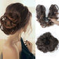 Unordentlicher Seitenkamm Clip In Bun Haar Accessoire