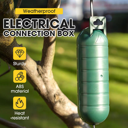 🎃Halloween-Angebot: 50 % Rabatt!🔥Wetterfeste Außensteckdose – Schützt Stecker, Zeitschaltuhren und Verlängerungskabel