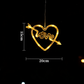 ⚡ 50% RABATT 🔋 Batteriebetriebene LED-Weihnachtsfensterlichter