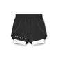 Zweilagige Shorts für Kraft- und Freizeitsportarten