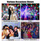 LED Magischer Ball DMX Effektscheinwerfer Crystal Strahler Disco