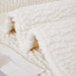 Cremefarbener, kratzfester Berber-Fleece-Couchbezug