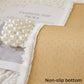 Cremefarbener, kratzfester Berber-Fleece-Couchbezug