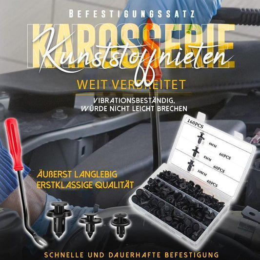 Karosserie Kunststoffnieten Befestigungssatz