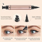 Flüssiger Eyeliner-Stift mit doppeltem Kopf und dreieckigen Flügeln