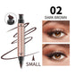Flüssiger Eyeliner-Stift mit doppeltem Kopf und dreieckigen Flügeln