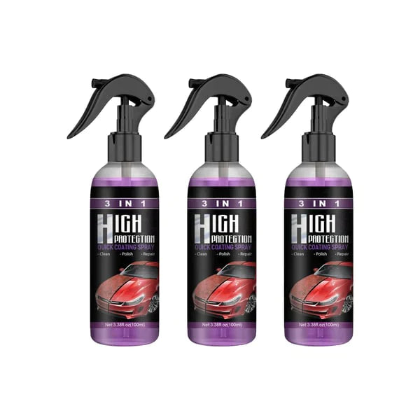 Autopolitur-Spray Hoher Schutz Schnellbeschichtungsspray 3 in 1  Auto-Schildbeschichtung mit hohem Schutz 500 g Hochschutz-Autolackreparatur