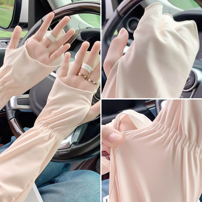 Spitzen-Handschuhe Für Damen – Lang, Beige, Größe M, Perfekt Für Hochzeit, Party Oder Steampunk-Outfits