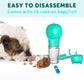 4 in 1 tragbare Hundetrinkflasche