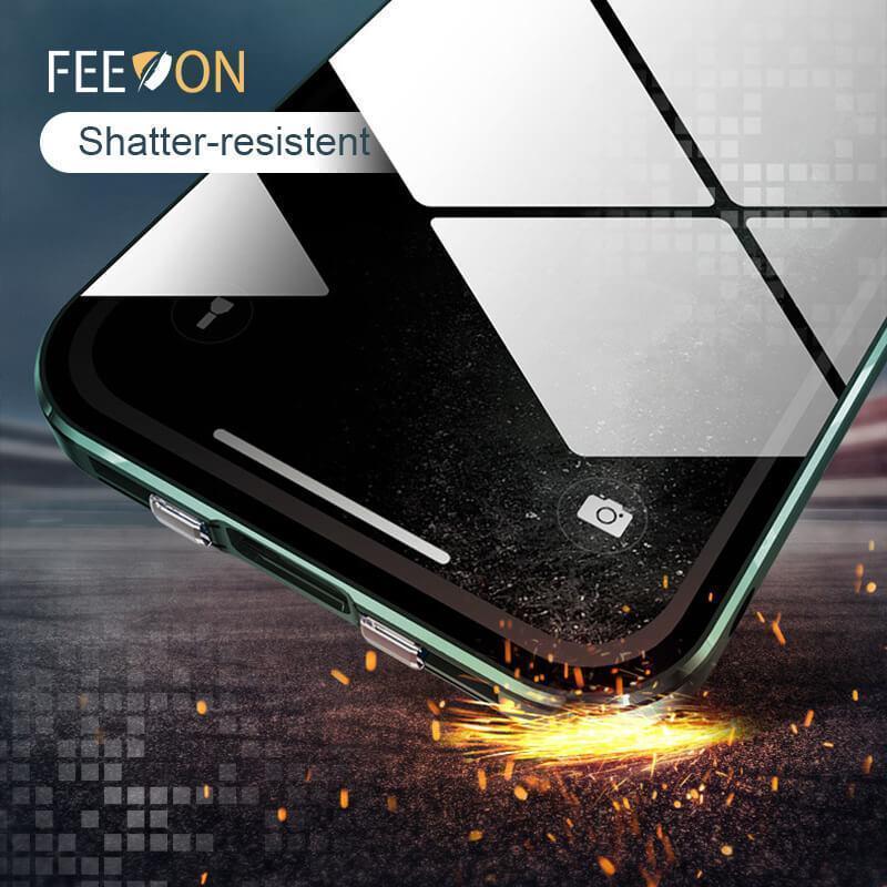 Feeon®Anti-Peep doppelseitige Schnallen iPhone-Hülle-3