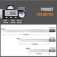 Digitaler Winkelsucher-Winkelmesser