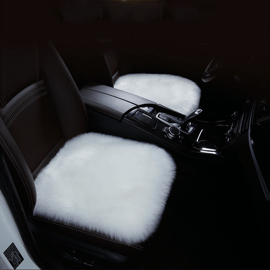 Flauschiges Autositzkissen