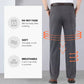 Hochelastische Chino Hose Herren Moderne Freizeithose-7