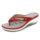 Gepolsterte Flip-Flops für Damen mit Fußgewölbeunterstützung, Flip-Flops, Sandalen, Hausschuhe