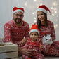 Ideales Geschenk - Weihnachtspyjama-Set für die Familie