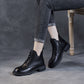 [Geschenk für Frauen] Hochwertige Vintage-Stiefel aus weichem Leder für Damen