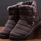 Wasserdichte Damen Schneestiefel Winterschuhe mit warmem Plüsch Fleece gefüttert Ankle Booties