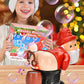 Ideales Geschenk - Lustige Weihnachtsmann Seifenblasenmaschine