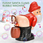 Ideales Geschenk - Lustige Weihnachtsmann Seifenblasenmaschine