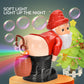 Ideales Geschenk - Lustige Weihnachtsmann Seifenblasenmaschine